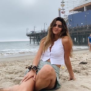 BRANDY MELVILLE BUTTON UP TANK